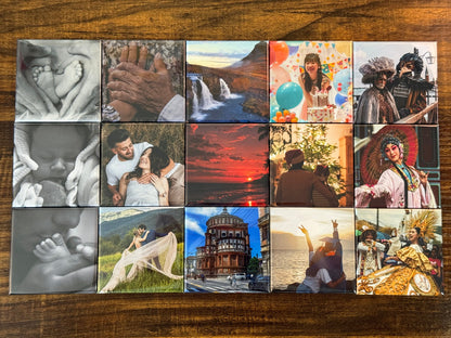 ✨ 9 ‑ Pack 2.5x2.5 Custom Magnets